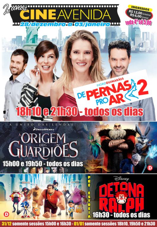 Cine Avenida - 28. 12 a 03.01